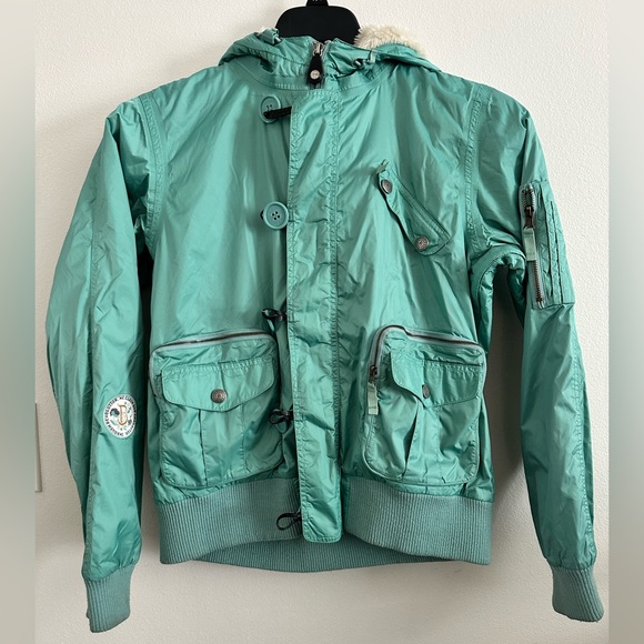 Burton Jackets & Blazers - Burton Teal Jacket